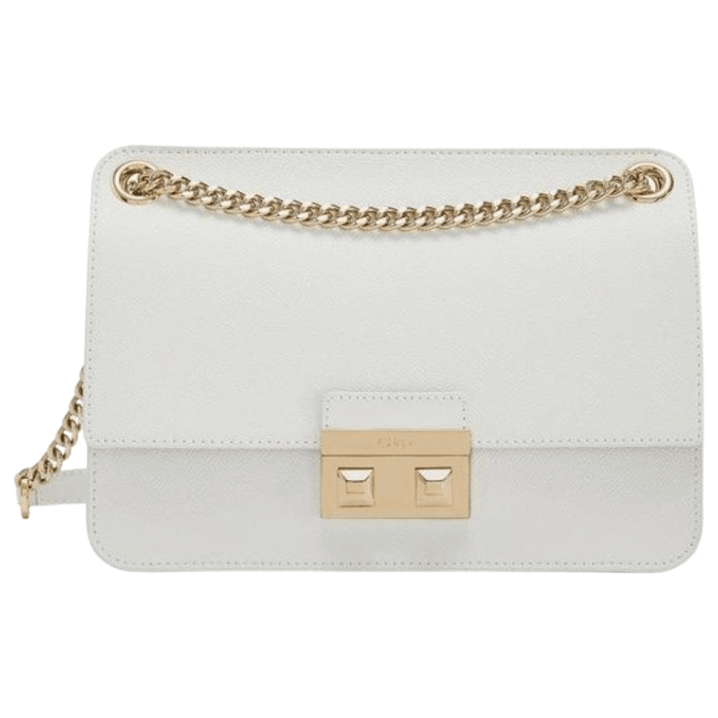 Furla Bella Small Crossover Bag - Talco White - AUSOUTLET.com.au