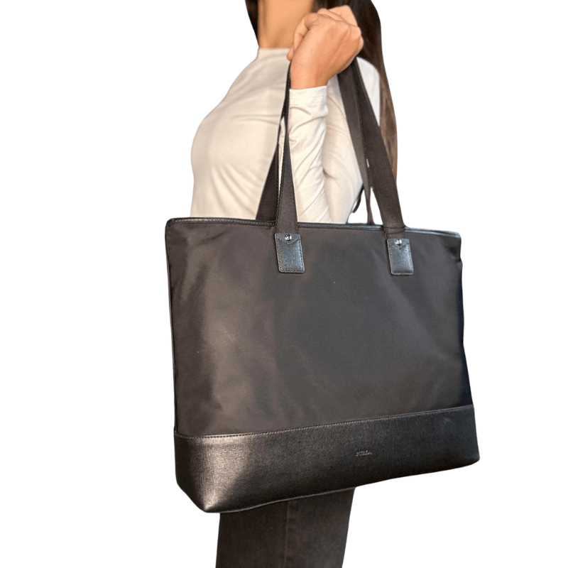 Furla Downtown Large Tote - Nero - AUSOUTLET.com.au