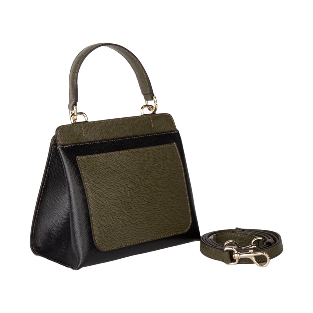 Furla Mini Top Handle - ARES - Uni Perla Nero, Salvia and White - AUSOUTLET.com.au