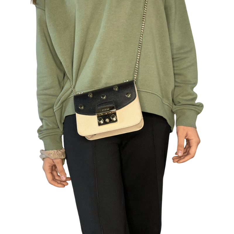 Furla Julia Mini Crossbody - Acero - AUSOUTLET.com.au