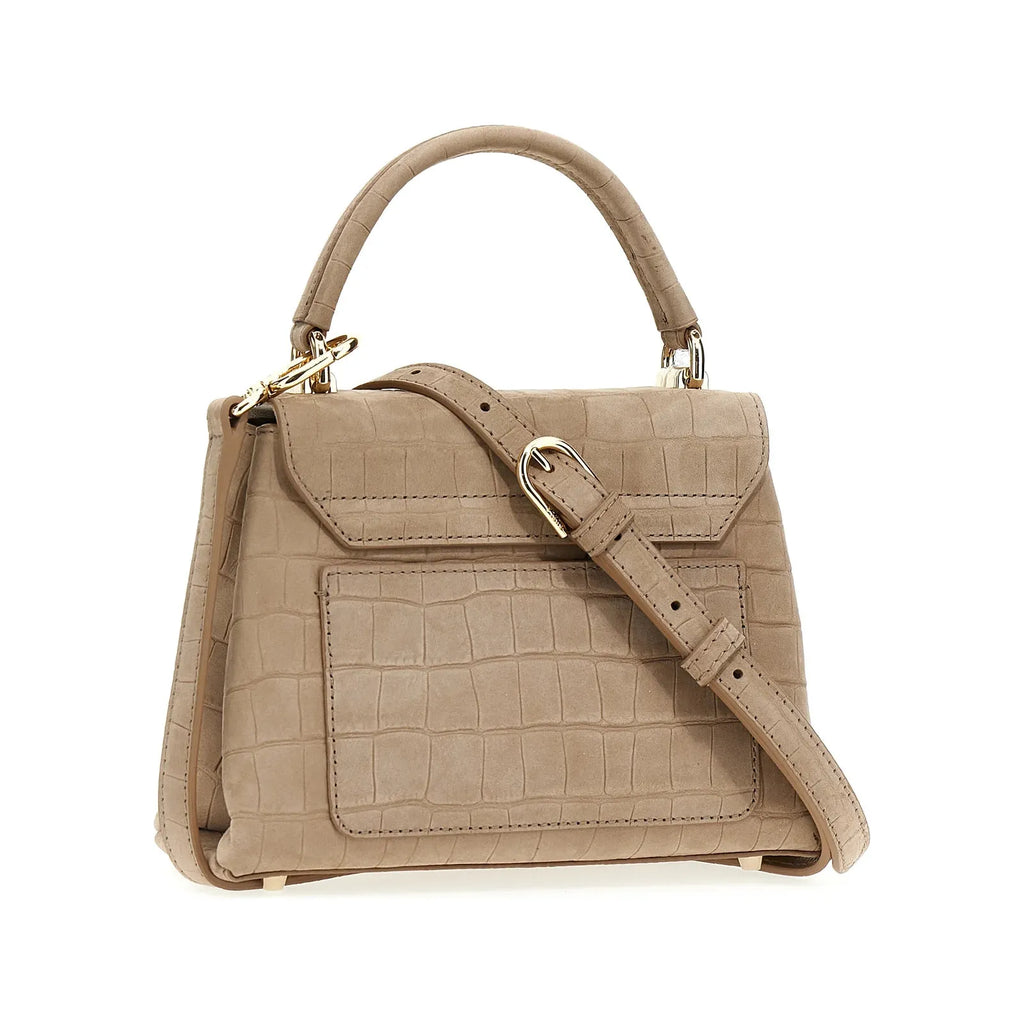 Furla 1927 Mini Top Handle - Greige - AUSOUTLET.com.au