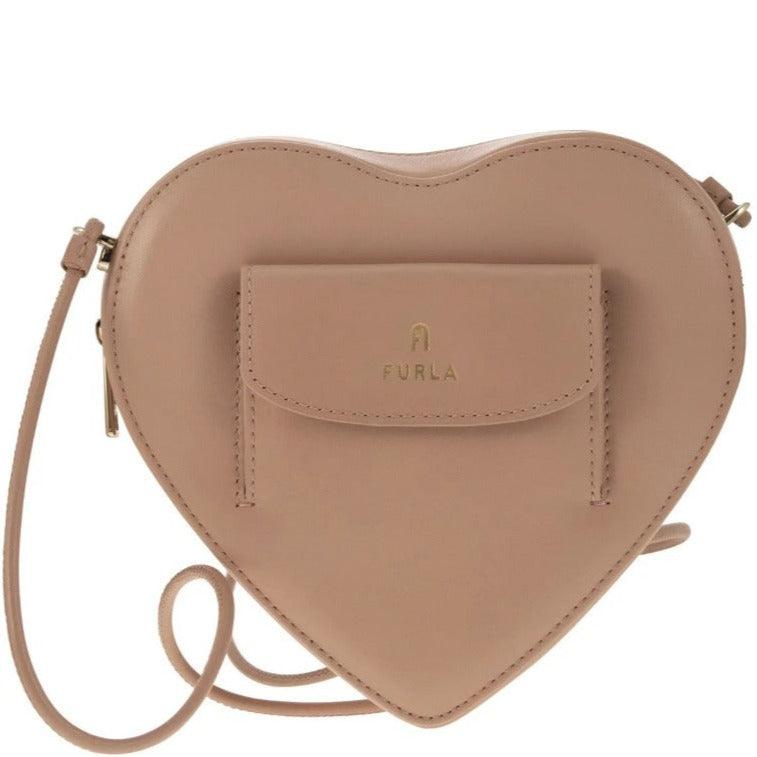 Furla Camelia Heart Mini Crossbody - AUSOUTLET.com.au