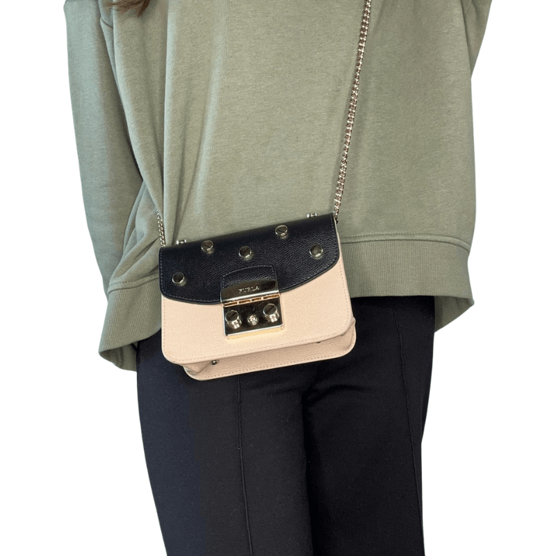 Furla Julia Mini Crossbody - Acero - AUSOUTLET.com.au