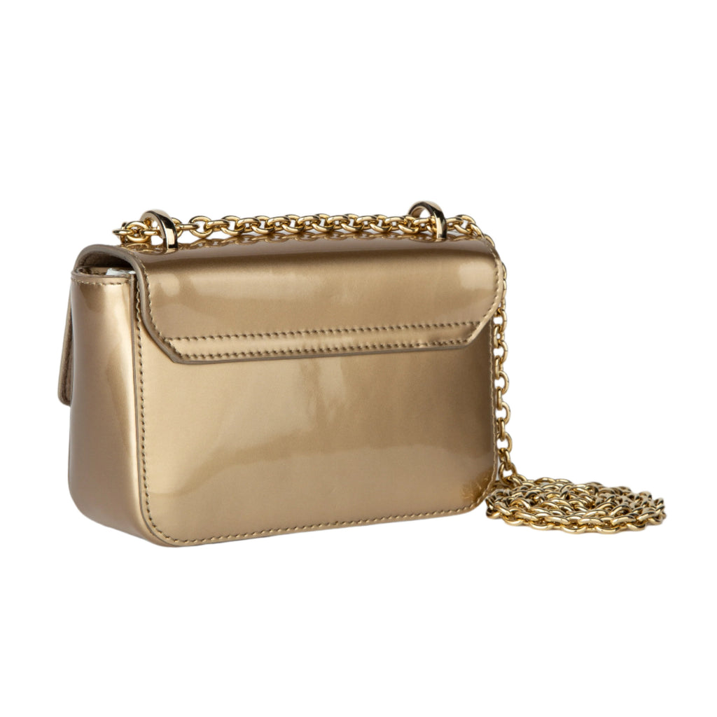 Furla Metropolis Mini Crossbody - Vitello Roma - Uni Champagne - AUSOUTLET.com.au