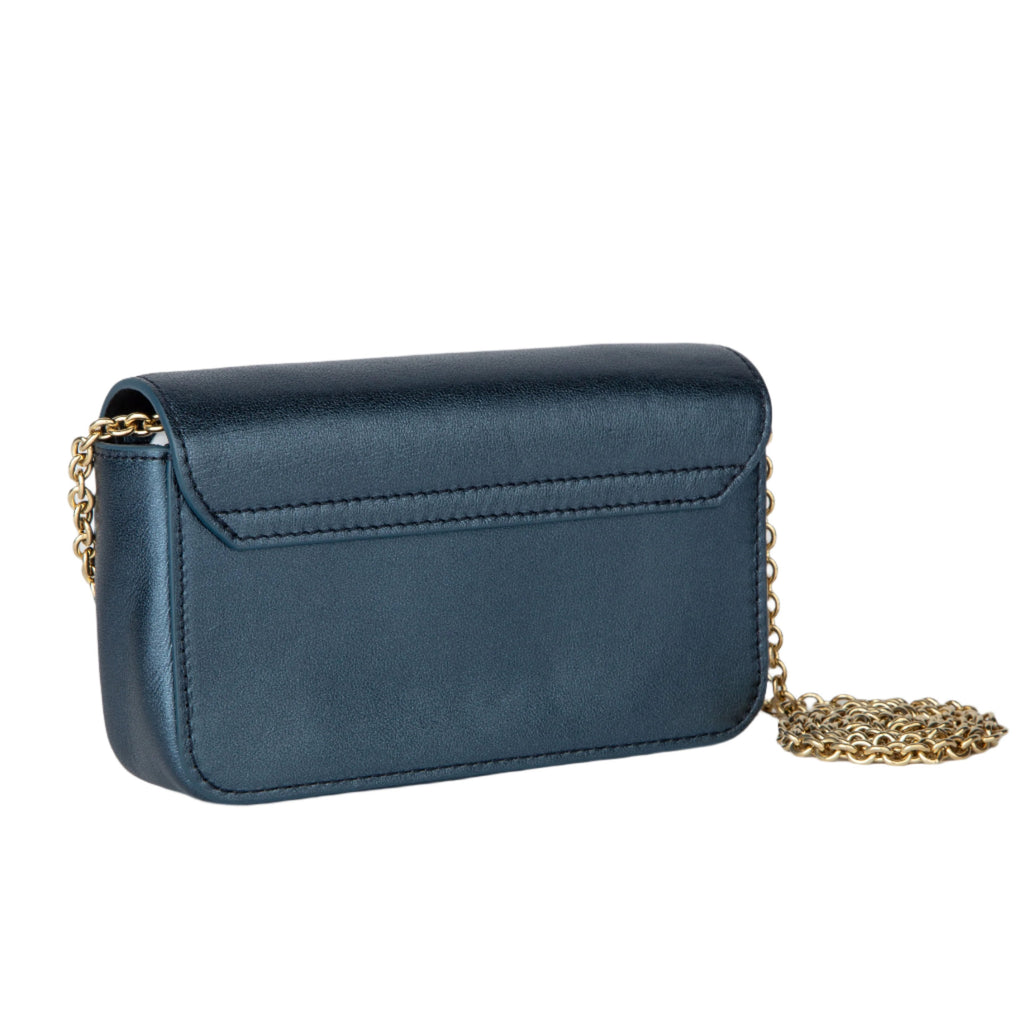 Furla Metropolis Mini Crossbody - Vitello Roma - Uni Midnight - AUSOUTLET.com.au