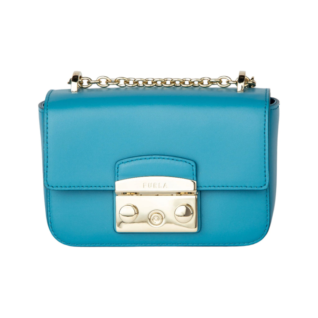 Furla Metropolis Mini Crossbody - Blue - AUSOUTLET.com.au