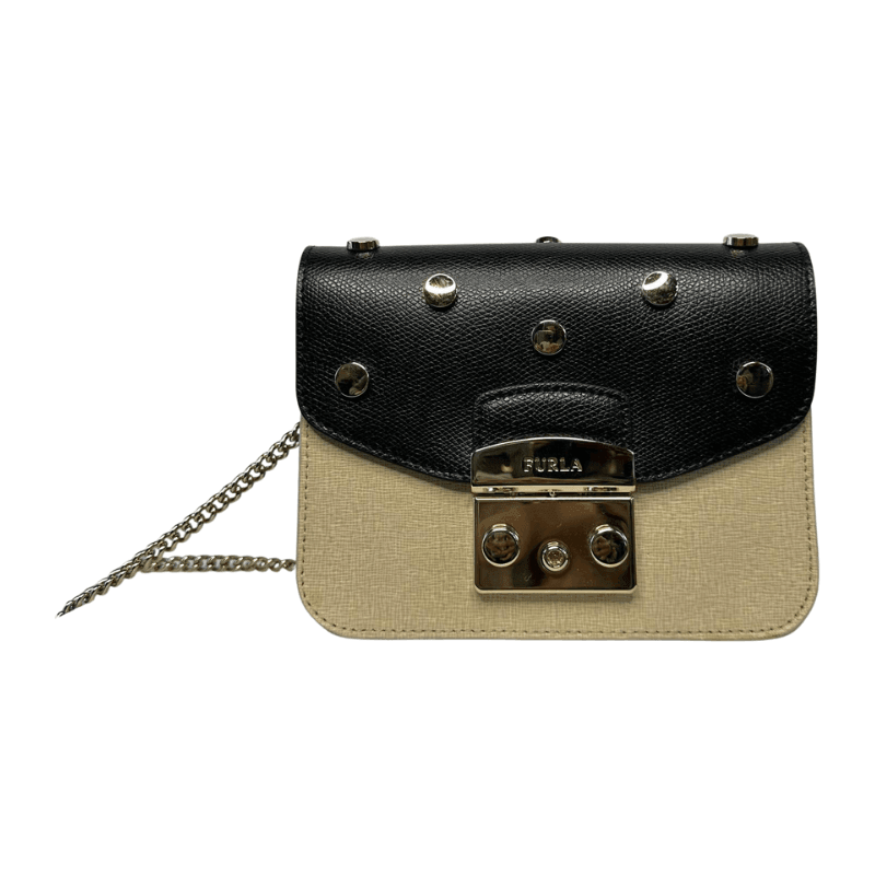 Furla Julia Mini Crossbody Acero