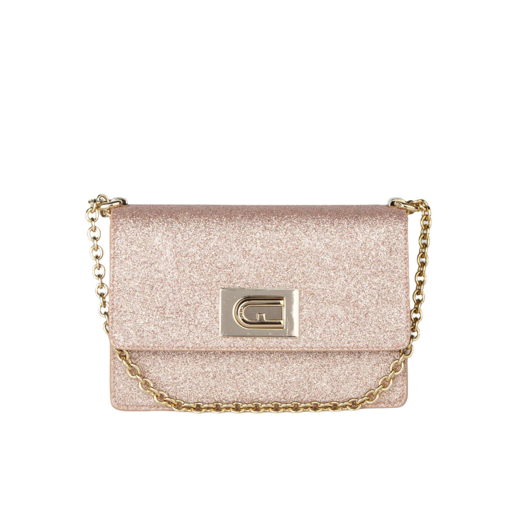 Furla 1927 Mini Crossbody 20 - Carne Microglitter - AUSOUTLET.com.au