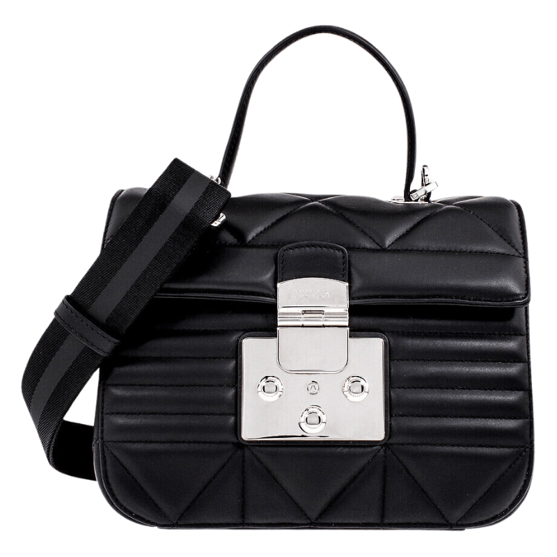 Furla Fortuna Small Top Handle - Nero - AUSOUTLET.com.au