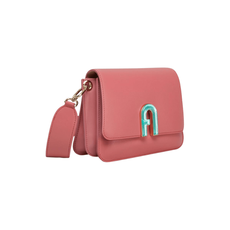 Furla Gemma Mini Shoulder Bag - Ninfea Pink - AUSOUTLET.com.au