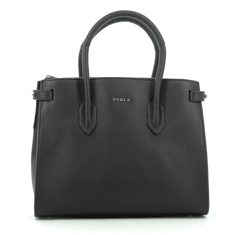 Furla Small Pin Tote Nero