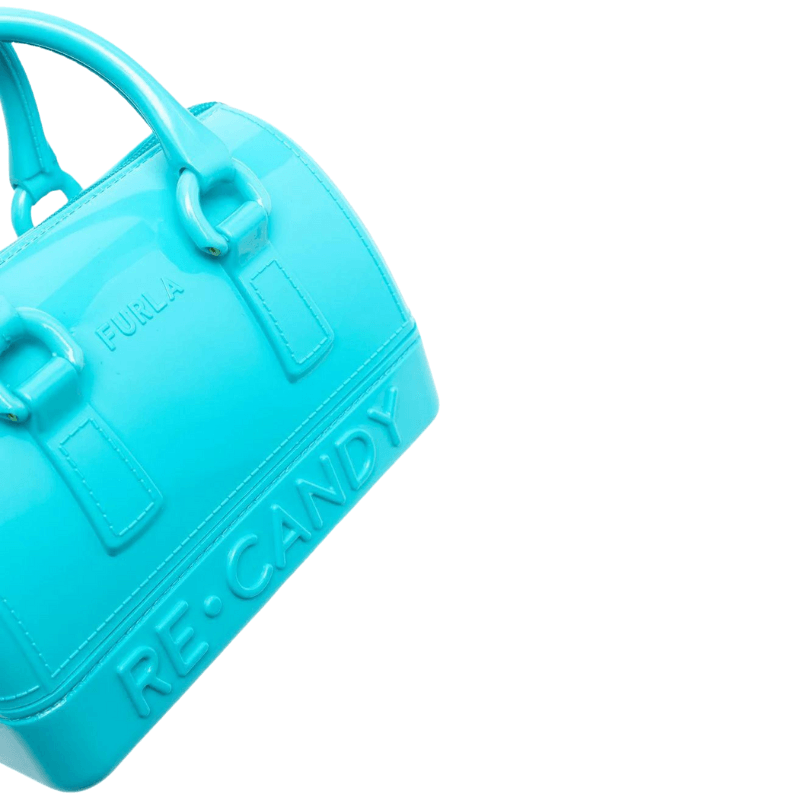 Furla Candy Mini Boston Bag - Techno Blue - AUSOUTLET.com.au