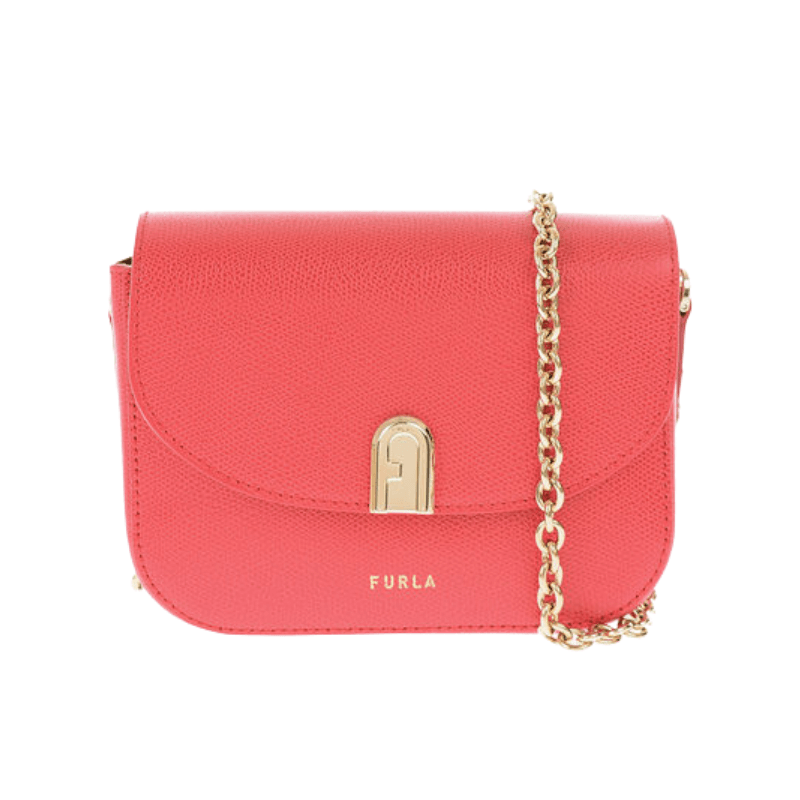 Furla 1927 Mini Crossbody 17 With Chain - Fuoco - AUSOUTLET.com.au