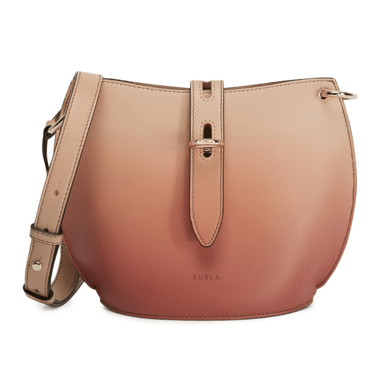 Furla Mini Unica Leather Crossbody Bag - Toni Cameo - AUSOUTLET.com.au