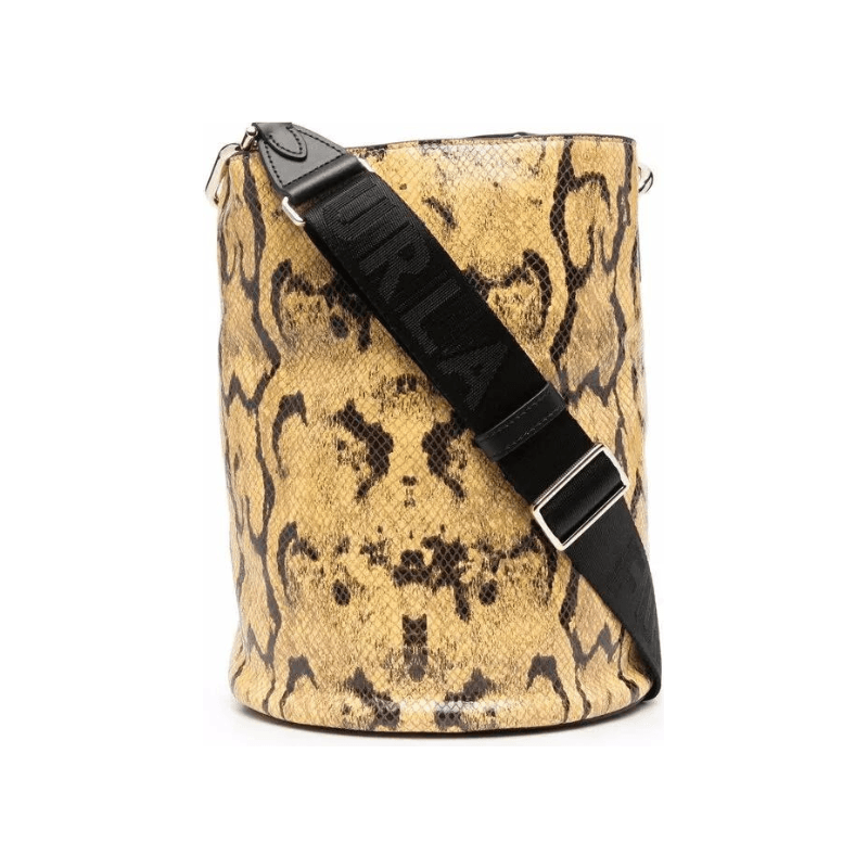 Furla Lipari Small Bucket Bag - Snakeskin - AUSOUTLET.com.au