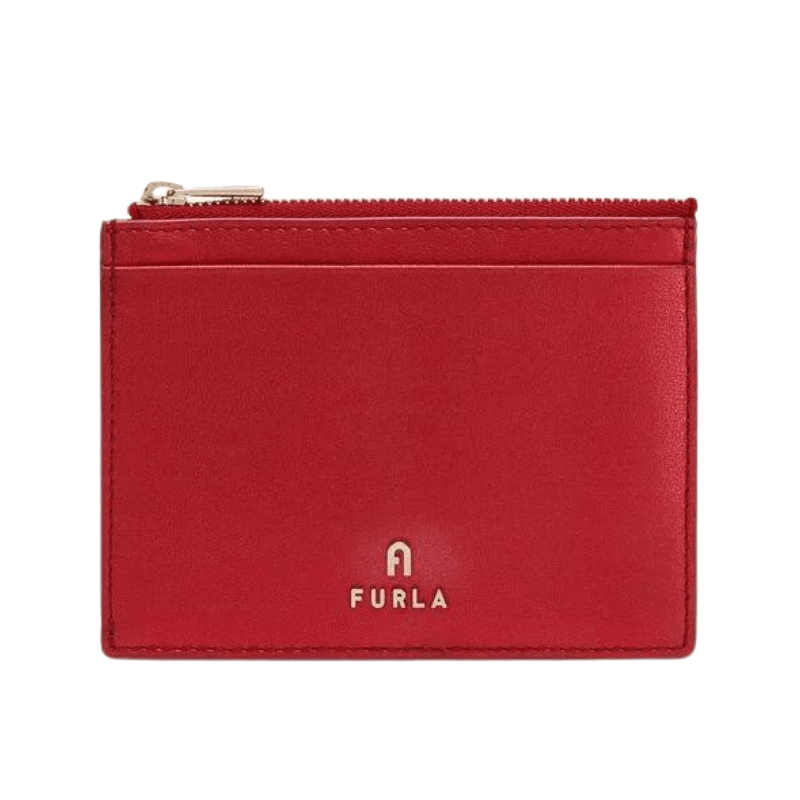 Furla Camelia Large Card Case - Rosso Veneziano - AUSOUTLET.com.au