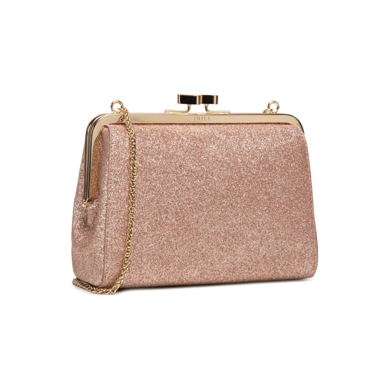 Furla Evening Mini Clutch Bag - Carne Pink - AUSOUTLET.com.au