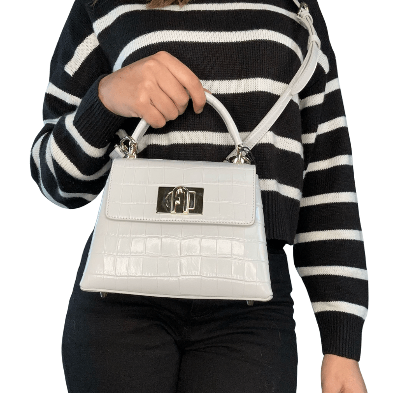 Furla 1927 Small Top Handle - Color Crystal - AUSOUTLET.com.au