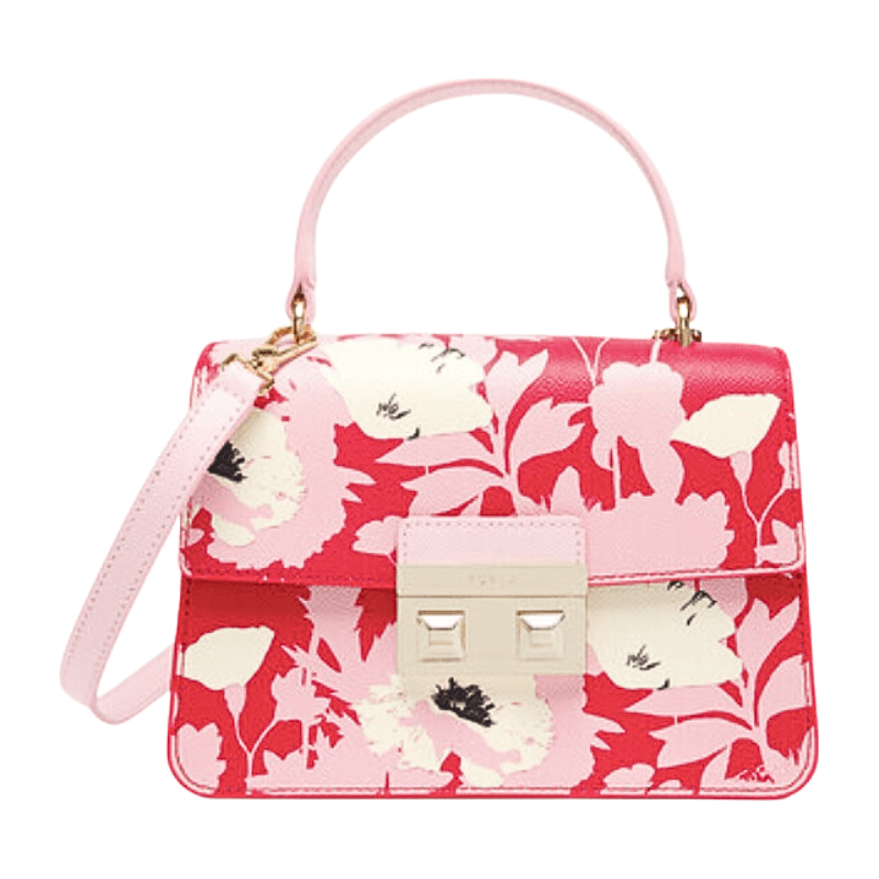 Furla Bella Small Top Handle Bag - Pink - AUSOUTLET.com.au