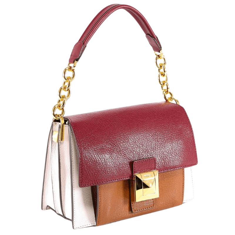 Furla Diva Mini Shoulder Bag - Lino + Ribes + Nocciola - AUSOUTLET.com.au