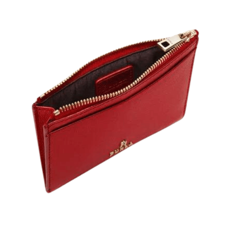 Furla Camelia Large Card Case - Rosso Veneziano - AUSOUTLET.com.au