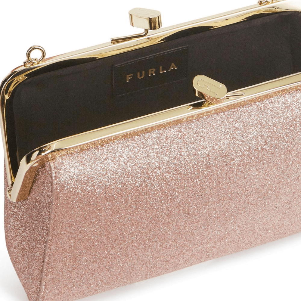 Furla Evening Mini Clutch Bag - Carne Pink - AUSOUTLET.com.au