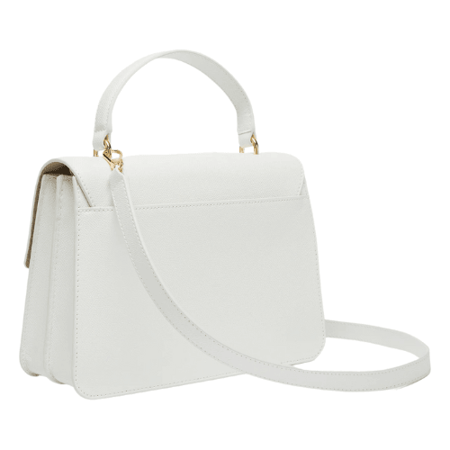 Furla Bella Small Top Handle Bag- Talco White - AUSOUTLET.com.au