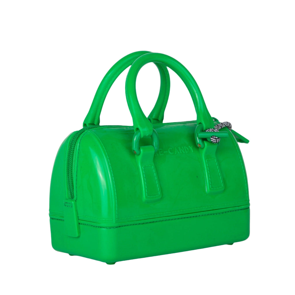 Furla Mini RE CANDY Boston Bag - Grass Green - AUSOUTLET.com.au