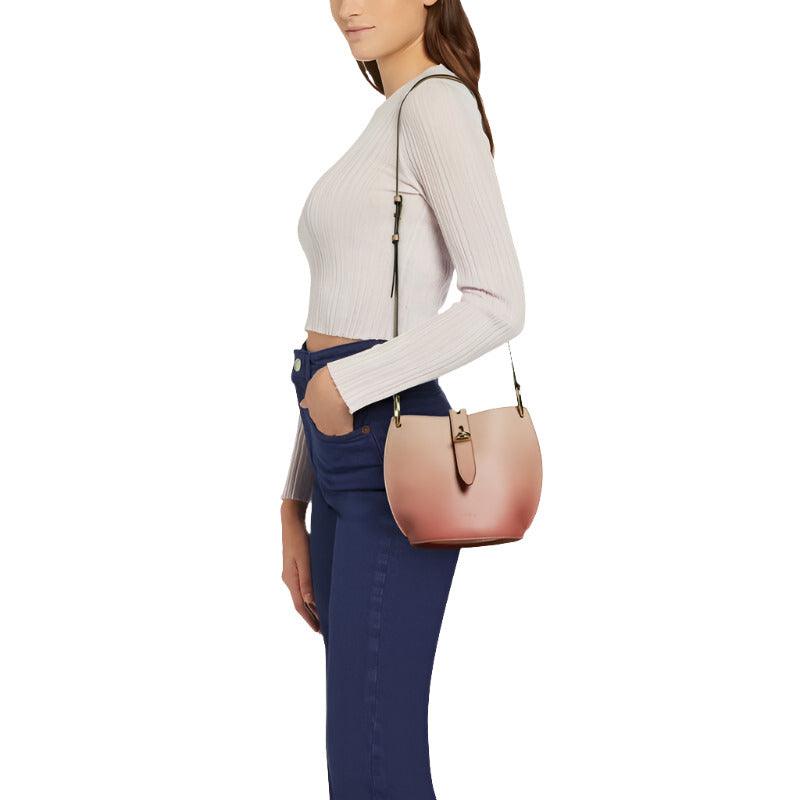 Furla Mini Unica Leather Crossbody Bag - Toni Cameo - AUSOUTLET.com.au