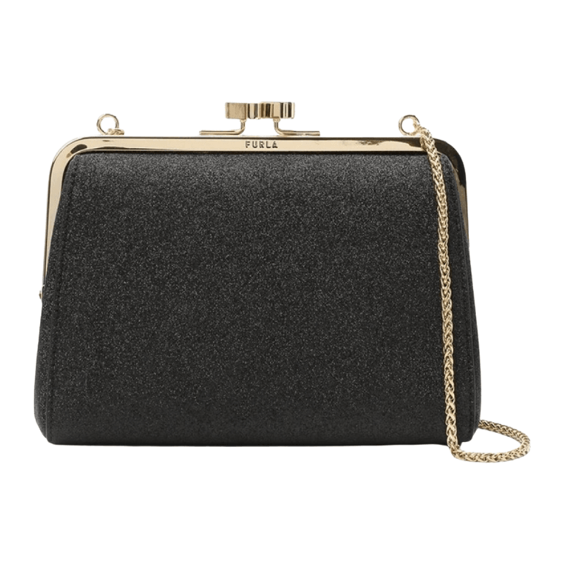 Furla Evening Mini Clutch - Nero - AUSOUTLET.com.au