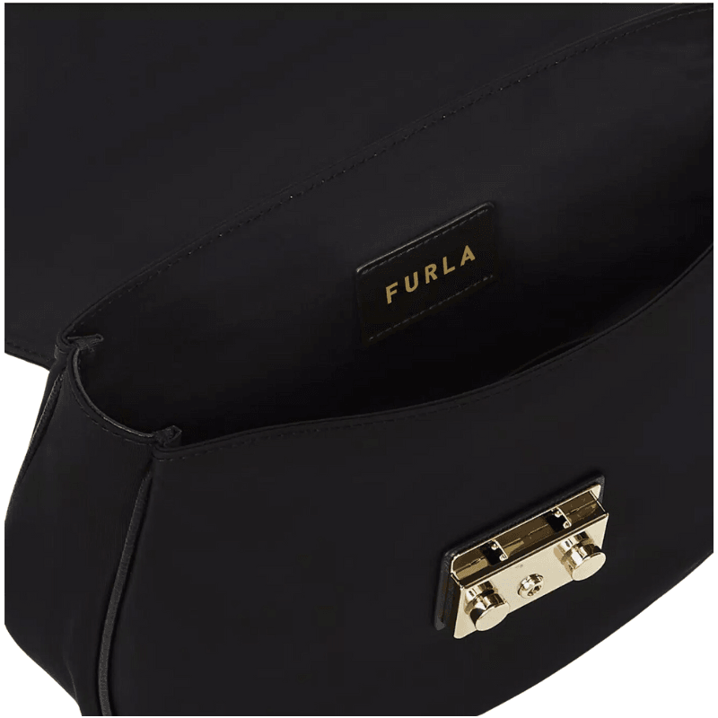 Furla Metropolis Medium Top Handle Bag - Nero Ruby - AUSOUTLET.com.au