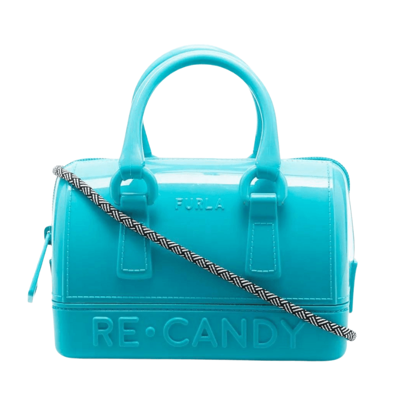 Furla Candy Mini Boston Bag - Techno Blue - AUSOUTLET.com.au