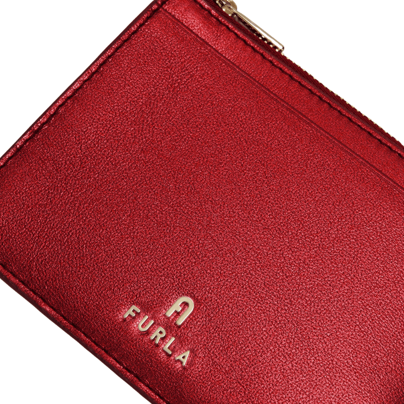 Furla Camelia Large Card Case - Rosso Veneziano - AUSOUTLET.com.au