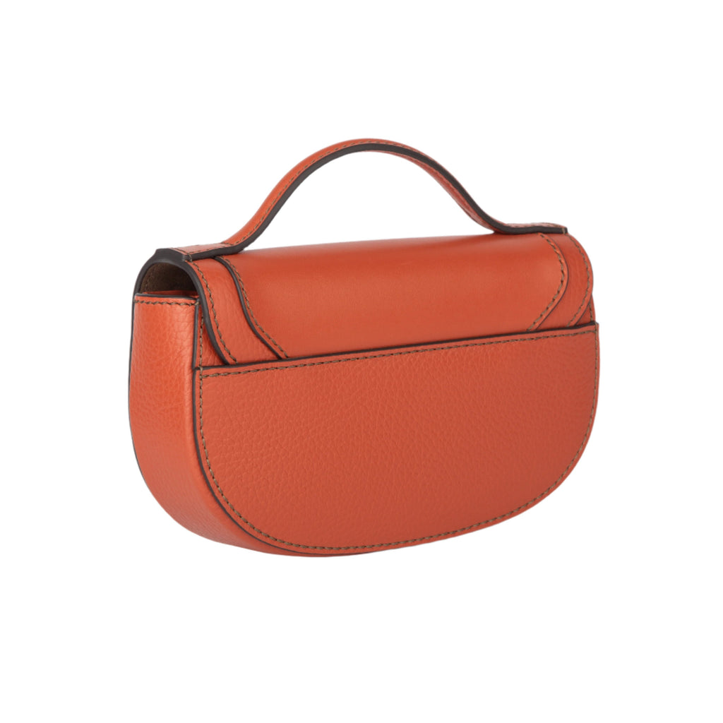 Furla Club 2 Small Crossbody Bag - Orange - AUSOUTLET.com.au