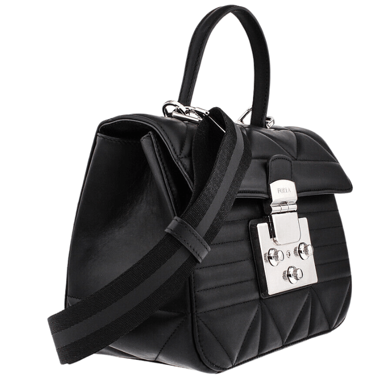 Furla Fortuna Small Top Handle - Nero - AUSOUTLET.com.au