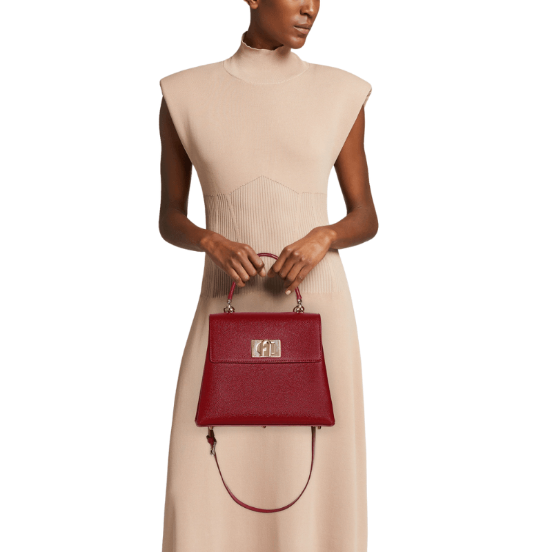 Furla 1927 Small Top Handle - Ciliegia - AUSOUTLET.com.au