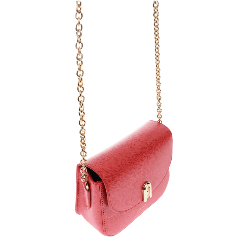 Furla 1927 Mini Crossbody 17 With Chain - Fuoco - AUSOUTLET.com.au