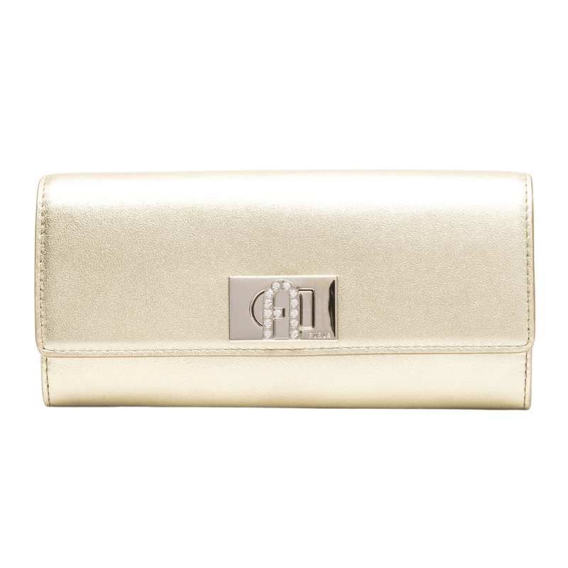 Furla 1927 Continental Wallet - Gold - AUSOUTLET.com.au