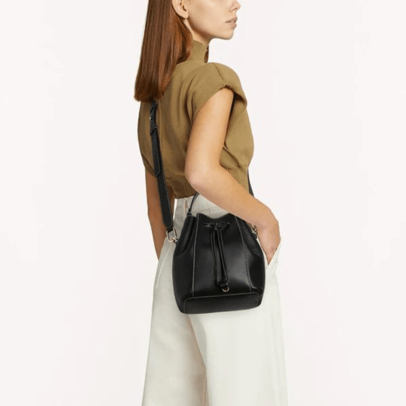 Furla Miastella Small Bucket Bag - Nero - AUSOUTLET.com.au