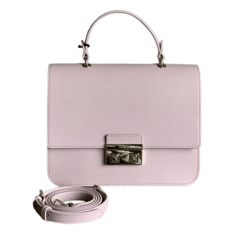 Furla Bella Mini Top Handle Bag Quarzo Rosa Pink
