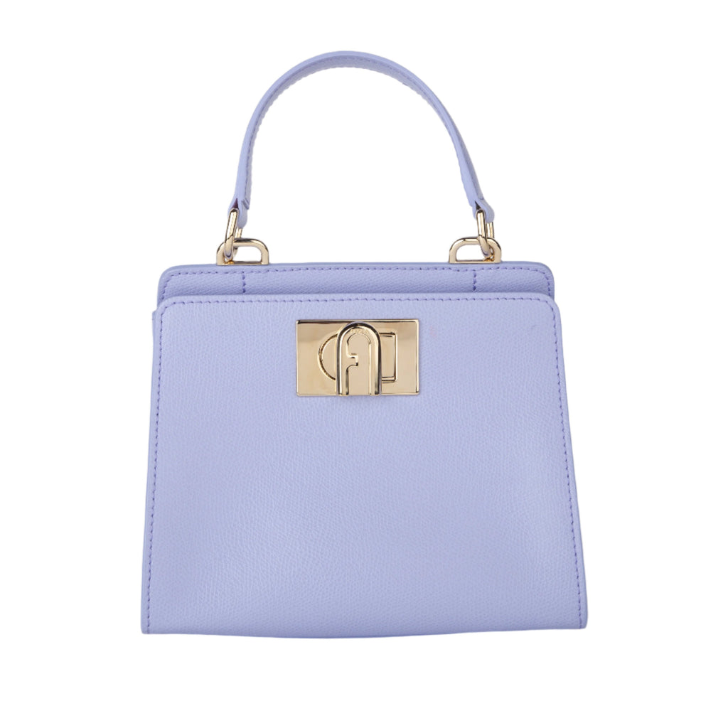 Furla Mini Top Handle - Ares Light Purple and Gold - AUSOUTLET.com.au