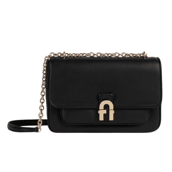 Furla Cosy Small Shoulder Bag - Nero - AUSOUTLET.com.au