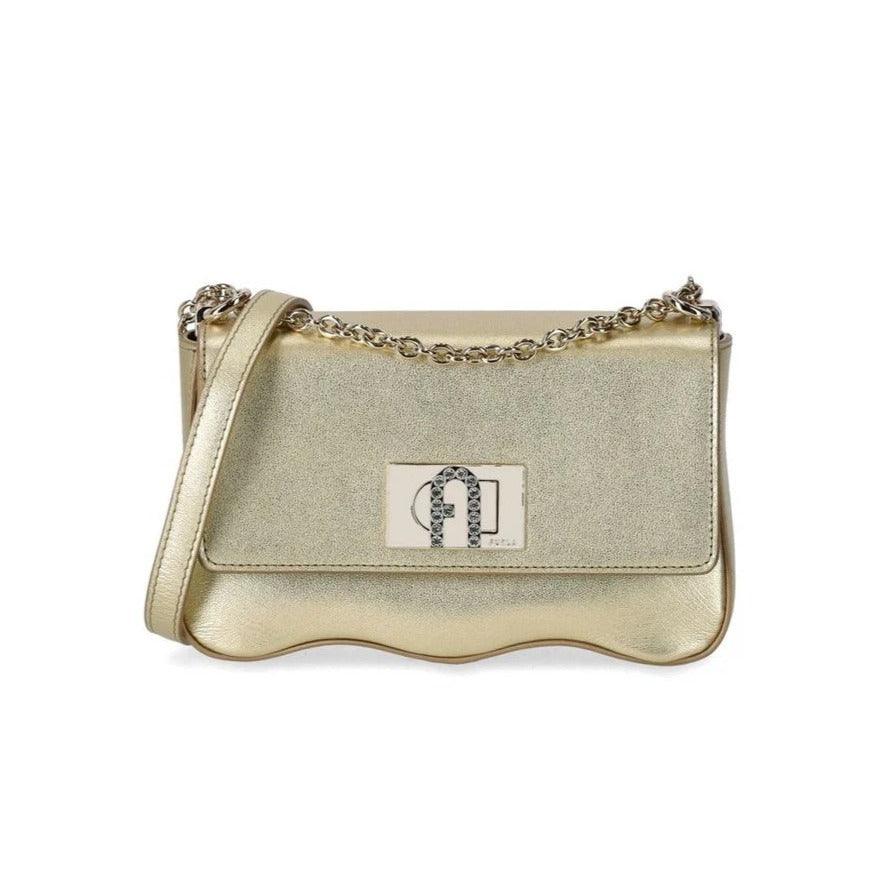 Furla 1927 Mini Crossbody Wave - Gold - AUSOUTLET.com.au