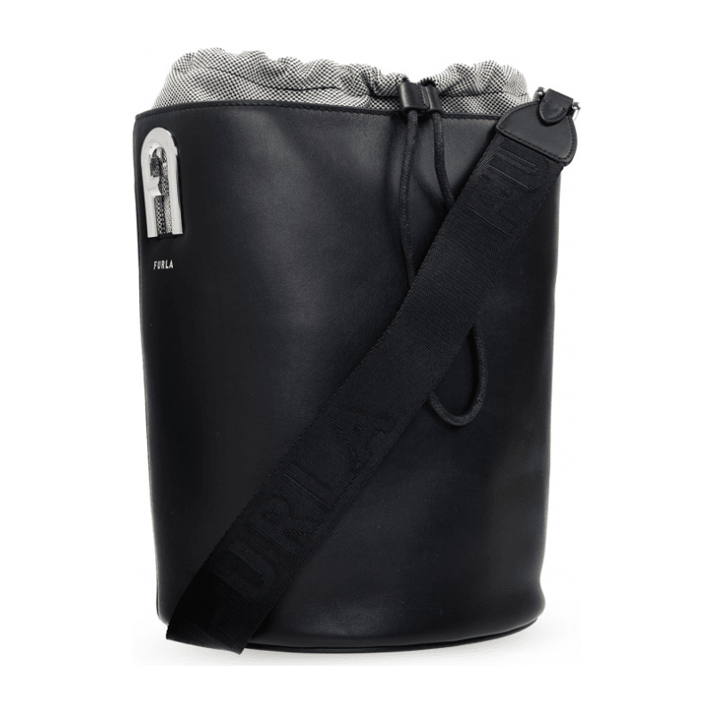 Furla Lipari Medium Bucket Bag - Nero - AUSOUTLET.com.au