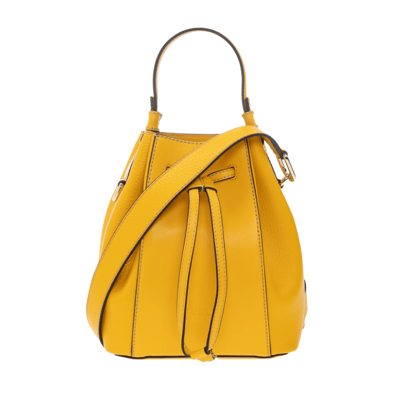 Furla Miastella Mini Bucket Bag - Polline - AUSOUTLET.com.au