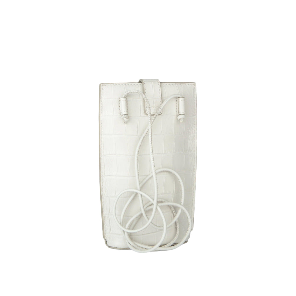 Furla Mini Unica Leather Crossbody Bag - Marshmallow - AUSOUTLET.com.au