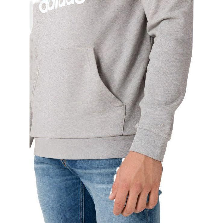 Adidas Mens Grey Hoodie - AUSOUTLET.com.au