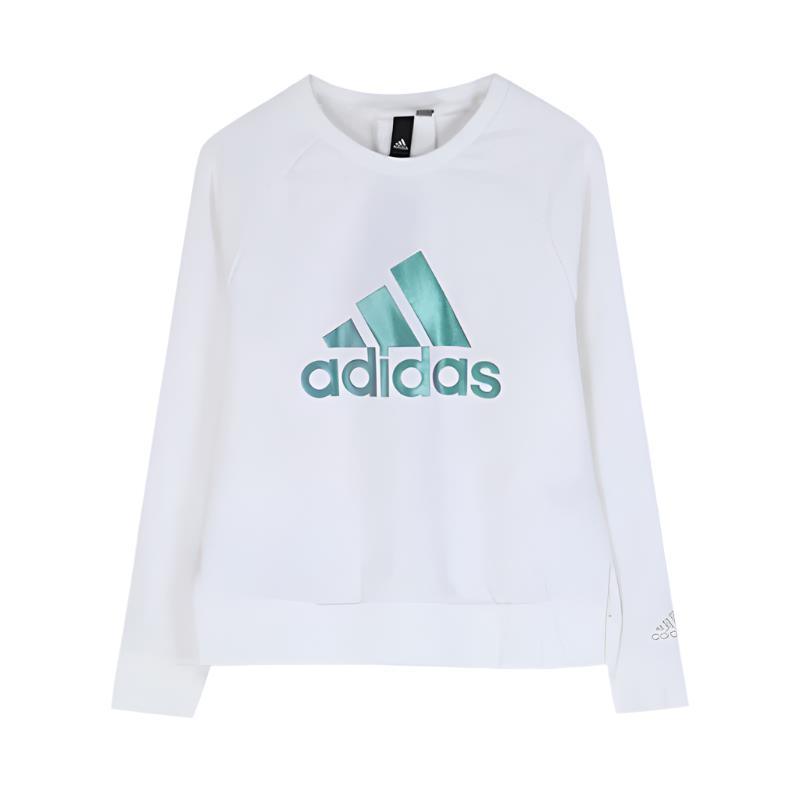 Adidas Women's Sweatshirt - White - AUSOUTLET.com.au