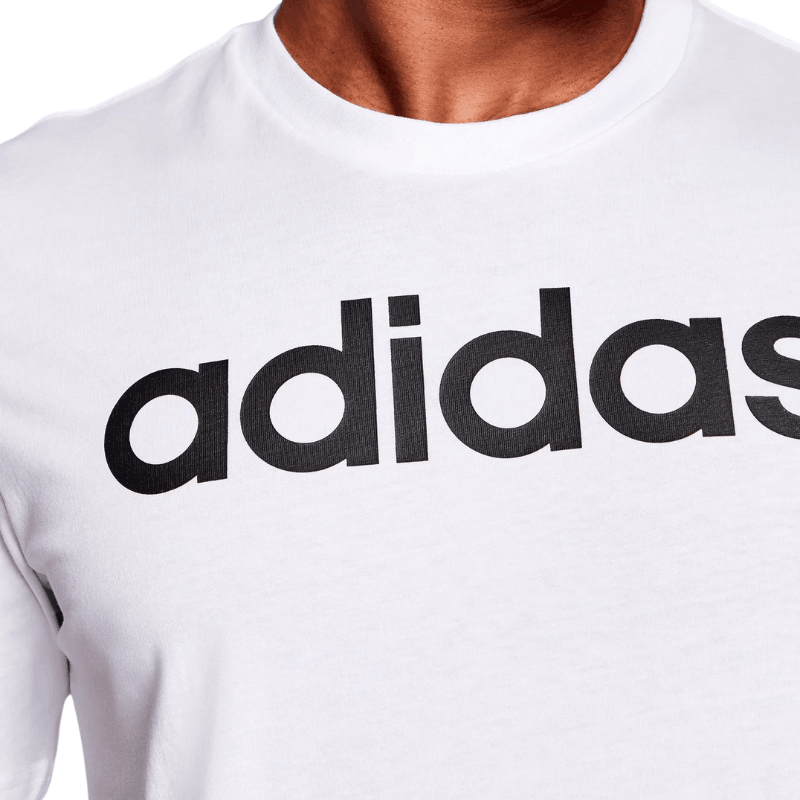 Adidas Mens White/Black T-Shirt - AUSOUTLET.com.au