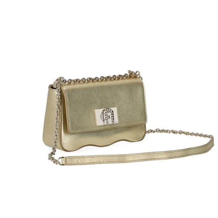 Furla 1927 Mini Crossbody Wave - Gold - AUSOUTLET.com.au